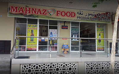 Mahnaz Food Branches & Outlet in Selangor, Malacca, JB